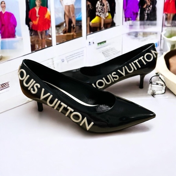 LOUIS VUITTON Call Back Pumpes 'Glossy Black’ - Picture 3 of 9